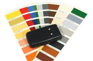FaMe Farberkennungsgerät mit Farbstreifen