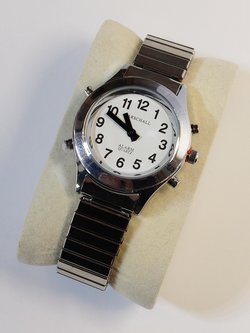 Damen Armbanduhr White Edition Silber mit Metallzugarmband