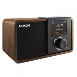 Noxon Radio-Wecker Wallnuss